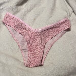 Victoria's Secret Pink Leopard Print Panties